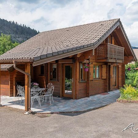 Chalet La Calougeotte, Jardin, Spa Et Sauna Prives Le Ménil Exterior foto