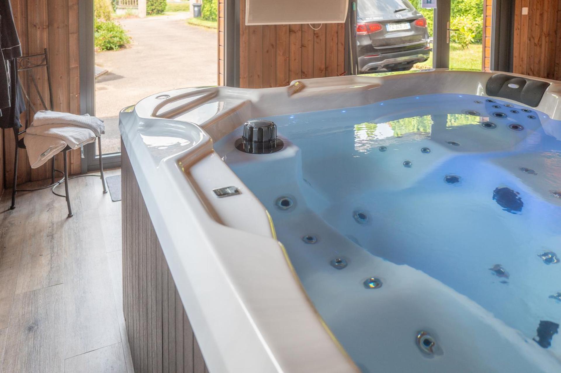 Chalet La Calougeotte, Jardin, Spa Et Sauna Prives Le Ménil Exterior foto