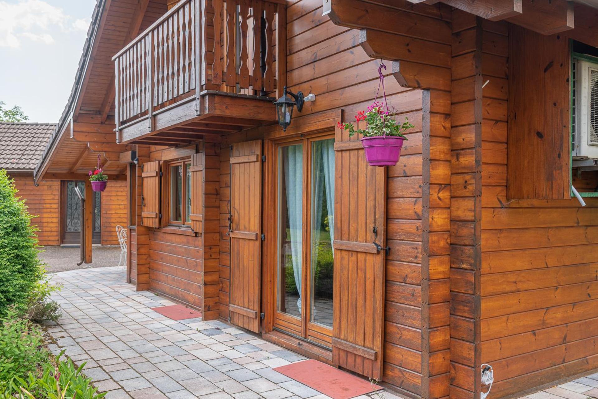 Chalet La Calougeotte, Jardin, Spa Et Sauna Prives Le Ménil Exterior foto